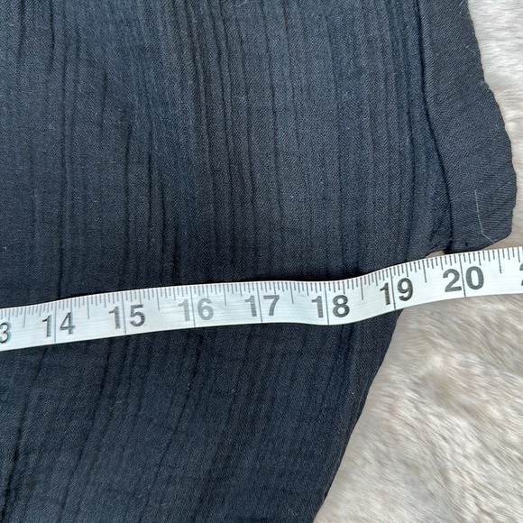 Lou & Grey | Triple Cloth V-Neck Pocket Black Dress, NWT - Picture 11 of 15